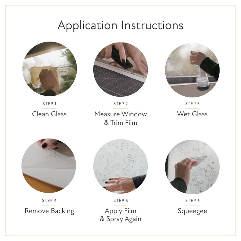 Artscape Rice Paper | Decorative Privacy Window Film with Textured Glass Pattern | Non-Adhesive & UV Protection | Easy to Apply & Removable | 36 x 72 Inches | Made in USA - Image 5